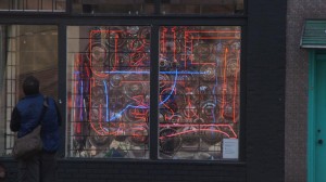 Neon in Store window